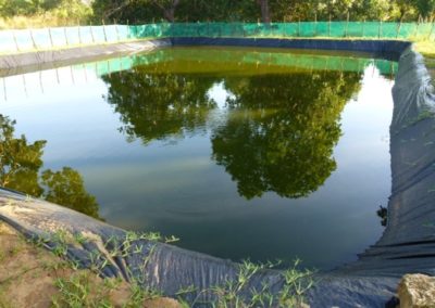 Fischteich und Wassertanks für Schule in Kenia