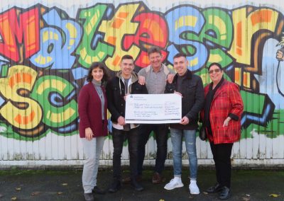 Spende für neue Spielgeräte