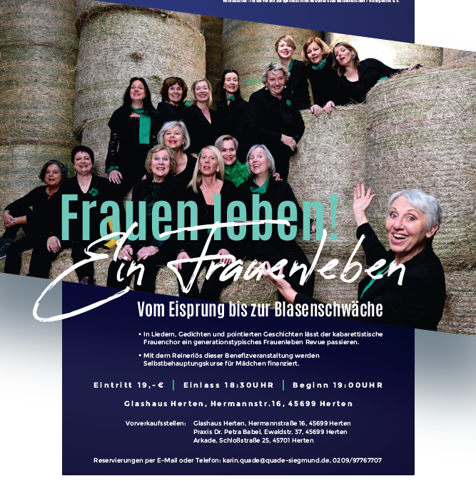 Chorale Feminale 21.10.2023 – Herten Glashaus