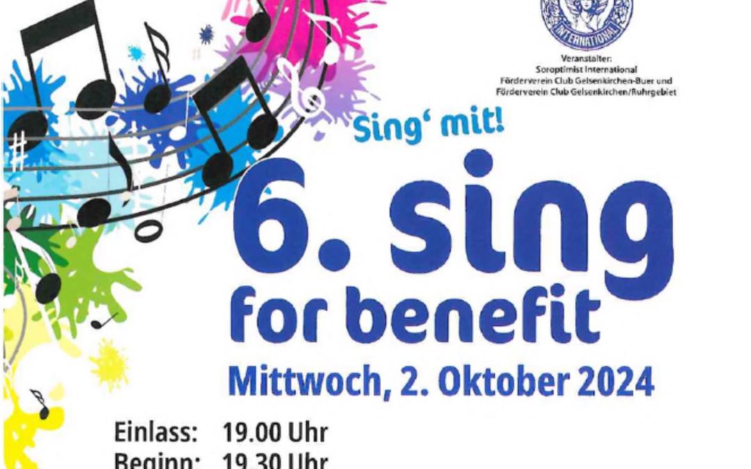Sing for Benefit: 7.700 Euro ersungen