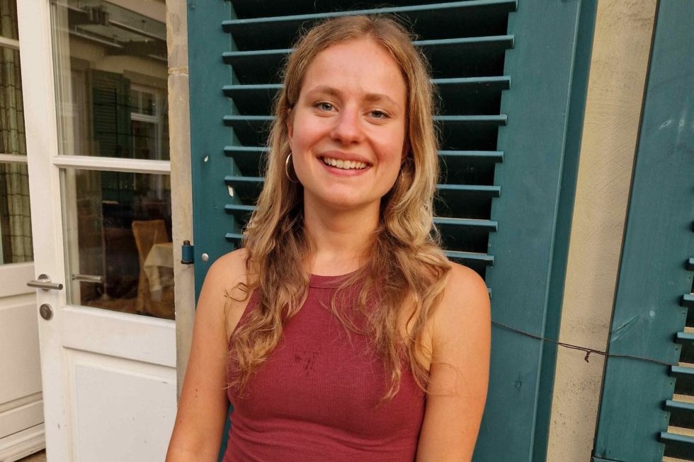 Stipendiatin Anna-Ida zu Gast