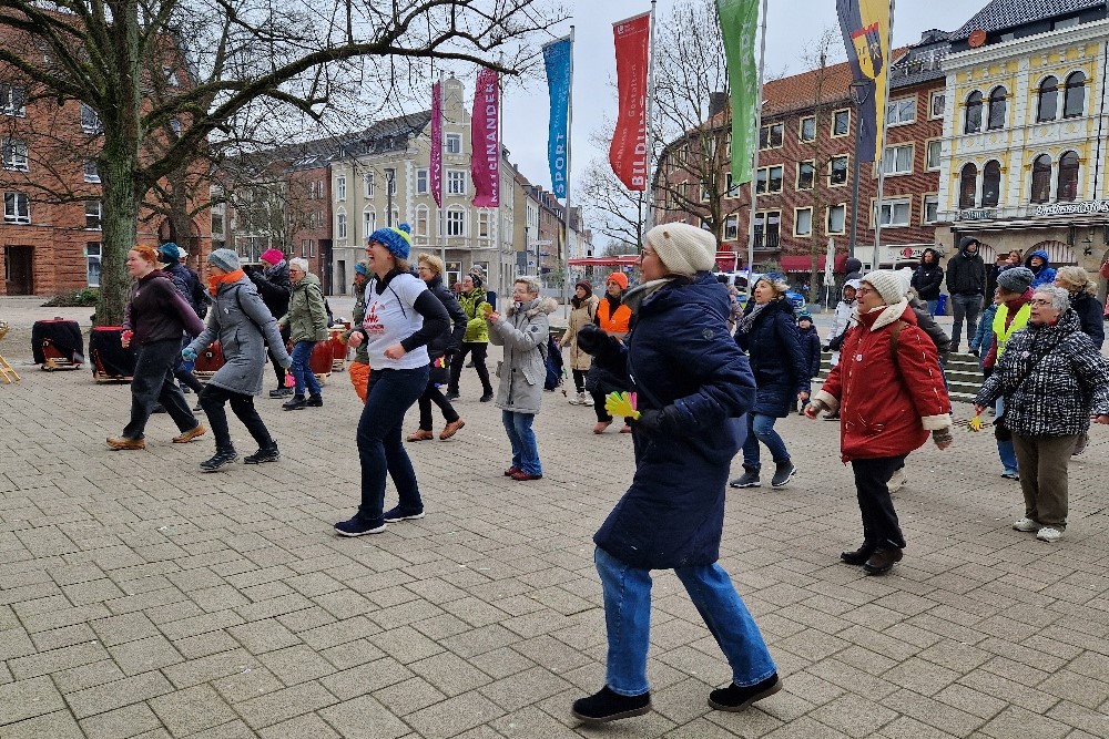 Women on fire in Gladbeck